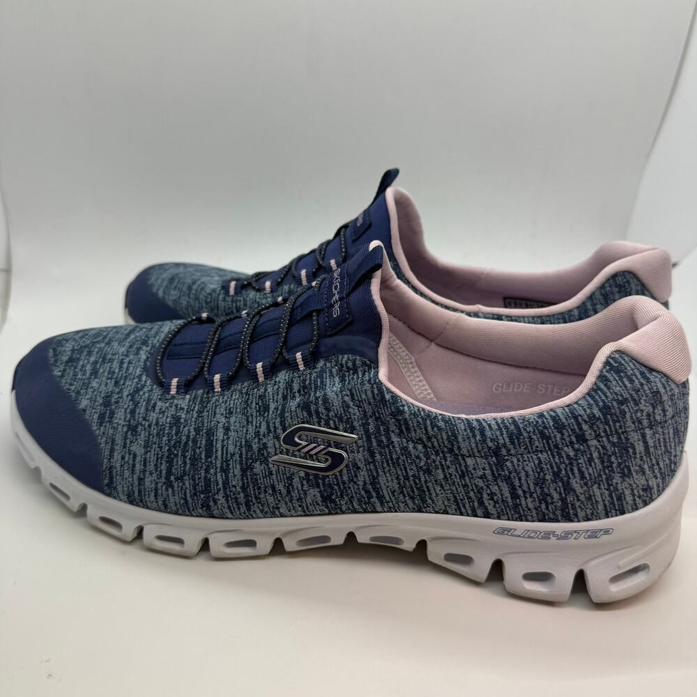 Skechers Glide Step Persistence Running Sneakers Women's Size US 9 Blue 104548